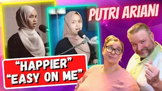 First Time Reaction to "Happier" and "Easy on Me" by Putri Ariani