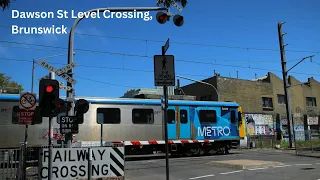 Dawson St Level Crossing, Brunswick - Melbourne Metro Crossing