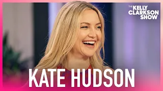 Kate Hudson & Kelly Clarkson Bond Over Being Competitive