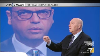 Otto e mezzo - PD, Renzi doppia Orlando (Puntata 03/04/2017)