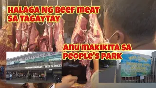 magkanu kaya kilo Ng Karne Ng baka sa tagaytay market #hobby #diy #marketplace