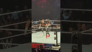 WWE Sami Zayn kicks out Vs The Usos Fort Wayne, IN 04/22/23