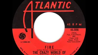 1968 HITS ARCHIVE: Fire - The Crazy World Of Arthur Brown (a #2 record U.S., #1 UK--mono 45)