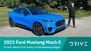 2023 Ford Mustang Mach E | Is Ford's Electric SUV Worthy Of The Mustang Badge | Drive.com.au