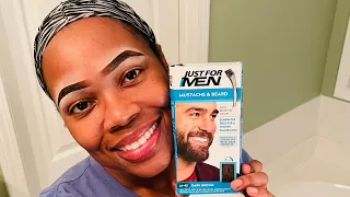DIY Brow Tint: Just For Men Mustache & Beard Dye!