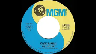 1974 HITS ARCHIVE: Spiders And Snakes - Jim Stafford (stereo 45)