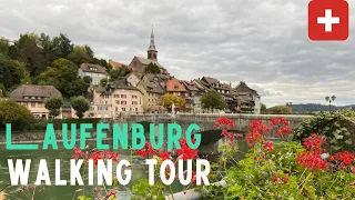 Laufenburg, Switzerland 🇨🇭4K - Walking Tour