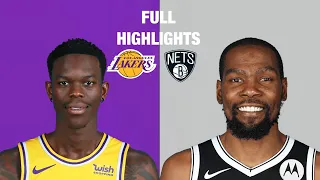 Los Angeles Lakers vs Brooklyn Nets Full Highlights | April 10 | 2021 NBA Season