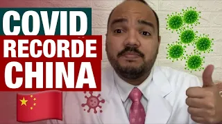 Pequim na China 🇨🇳  tem recorde de casos de covid e fecha estabelecimentos