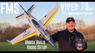 FMS - Viper V2 - 70mm - 15th Anniversary Edition - Unbox, Build, & Radio Setup