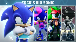 Peak Sonic Character Mod in Sonic Frontiers