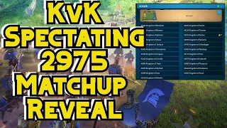 2975 KvK Matchups | KvK Spectating [2614/1020 v 2934] | Rise of Kingdoms