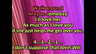 Don Williams - If She Just Helps Me Get Over You (karaoke) (by request)