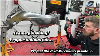 Restoration of an abandoned Aprilia RS125 barn find forgotten since 2011- Part 6