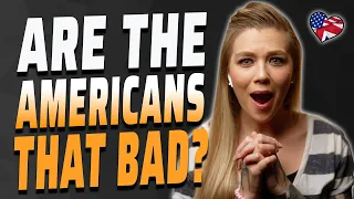 ARE AMERICANS THAT BAD? | AMANDA RAE | AMERICAN REACTS