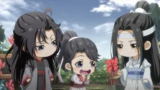 The child likes his dad(lanzhan) more,mom(weiying) can't help being jealous【modaozushi】