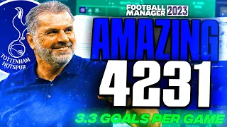 3.3+ Goals Per Game! | Ange's AMAZING 4-2-3-1 Is BROKEN! | FM23 Tactics