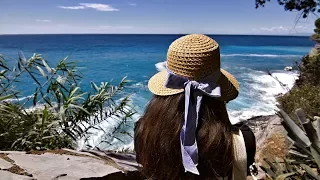 Deep blue of Liguria, Italy