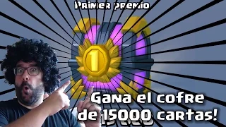 Abre el Cofre de 15000 cartas y pasa esto... | Clash Royale