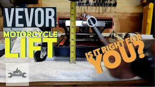 Motorcycle Lift Jack Review - Vevor