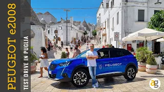 Con L'AUTO ELETTRICA AL SUD. Peugeot e-2008 TEST DRIVE in PUGLIA