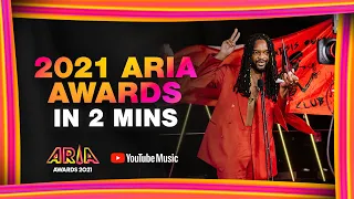 2021 ARIA Awards presented by YouTube Music... in 2 minutes