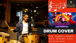 Guggenheim Assemble | Spiderman Across the Spider-Verse |Drum Cover| 13 year old | A R Pritish(2023)