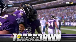 Lamar Jackson 4th Down Touchdown!