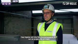 Sébastien MARQUET, Responsable de l'agence grenobloise Cap Ingelec sur le chantier ECP à Montpellier