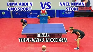 Bima Abdi Negara GMO SPORT vs Nael Niman Stoni ||| Kejuaraan Tenis Meja Ketua DPRD Boyolali 2023