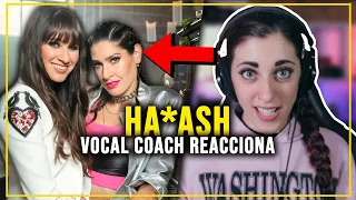 HA ASH - Lo Aprendí de Ti | Vocal Coach Reacción & Análisis