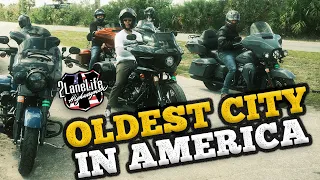 We Rode Harleys to the Oldest City in America! | Daytona Bike Week 2023 | 2LaneLife