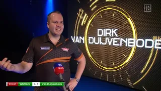 Dirk van Duijvenbode FINISH Simon Whitlock 2020 BoyleSports World Grand Prix