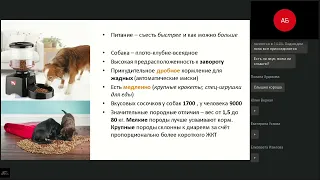 Диетология  Особенности кормления собак