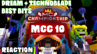 Dream and Technoblade in Minecraft Championship (MCC 10) + WINNER'S POV | REACTION