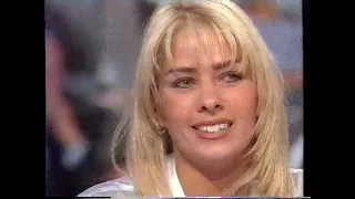 Adriane Galisteu Fala Sobre Ayrton Senna em Entrevista - França 1995