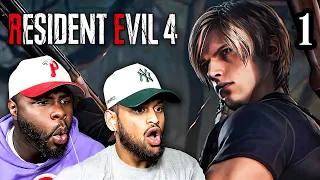 NAH THIS GAME MIGHT BE GOATED! | Resident Evil 4 Remake Play-through Part 1