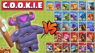 COOKIE PEKKA vs All Troops! - Clash of Clans