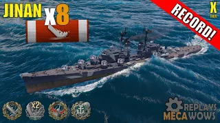 Jinan 8 Kills & 237k Damage | World of Warships Gameplay