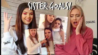 REACTING TO OUR CRINGEY DUBSMASHES! | Ft Jasmine | Sophie Clough