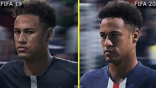 FIFA 20 vs 19 PS4 Pro 4K Graphics Comparison