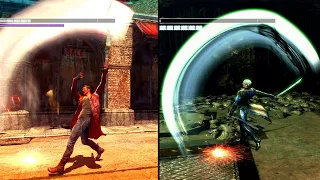 Dmc Devil May Cry : Vergil Vs Dante | Comparison