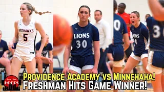 Providence Academy And Minnehaha GO AT IT In Packed Gym! Maddyn Drops 32!