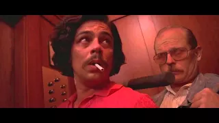 Fear and Loathing in Las Vegas. (Elevator scene) HD