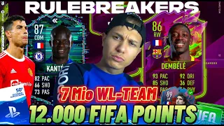 FIFA 22 LIVE 12.000 FIFA POINTS RULEBREAKER Halloween EVENT Pack Opening + Mit 7 Mio WL Team Ölen 😱🔥