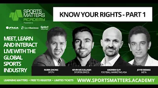 Know Your Rights with SPOTV, Meta, Football Marketing Asia and SportBusiness