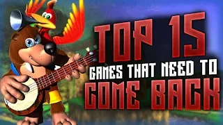 Top 15 Video Game Franchises that Deserve a Comeback | 2019