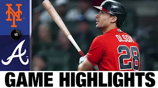 Mets vs. Braves Game Highlights (9/30/22) | MLB Highlights