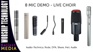 8 Microphone Demo - Live Choir