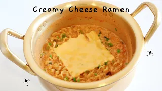 TIKTOK VIRAL CREAMY CHEESE RAMEN